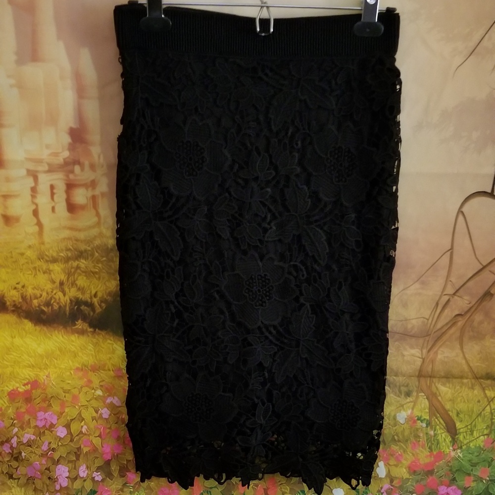 Haute  Monde Lace Skirt
